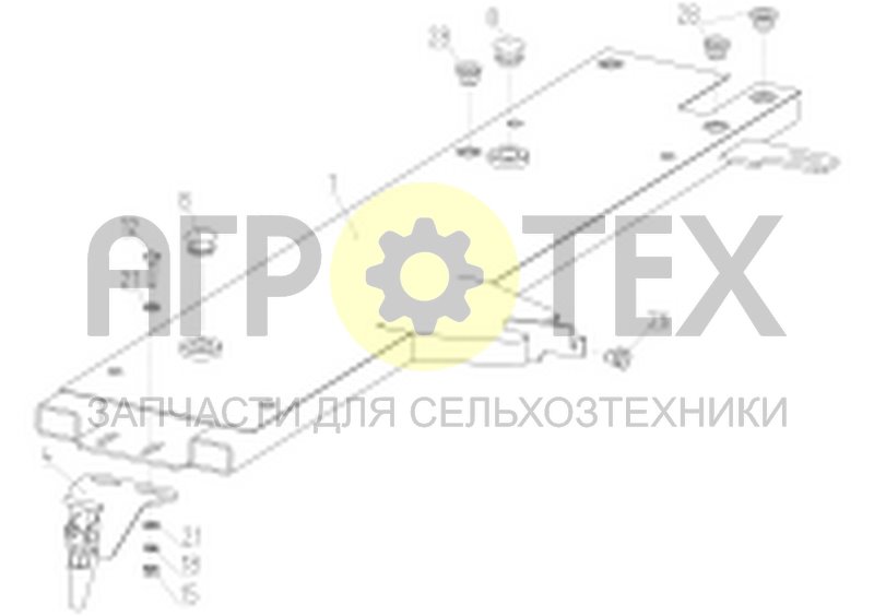 Чертеж Опора (142.05.00.440А)